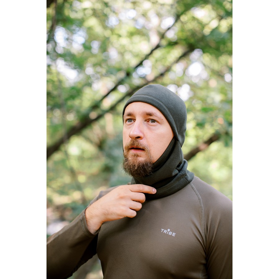 Балаклава флісова Tribe Fleece Balaclava T-KF-0021 OS, olive