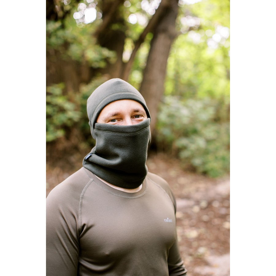 Балаклава флісова Tribe Fleece Balaclava T-KF-0021 OS, olive