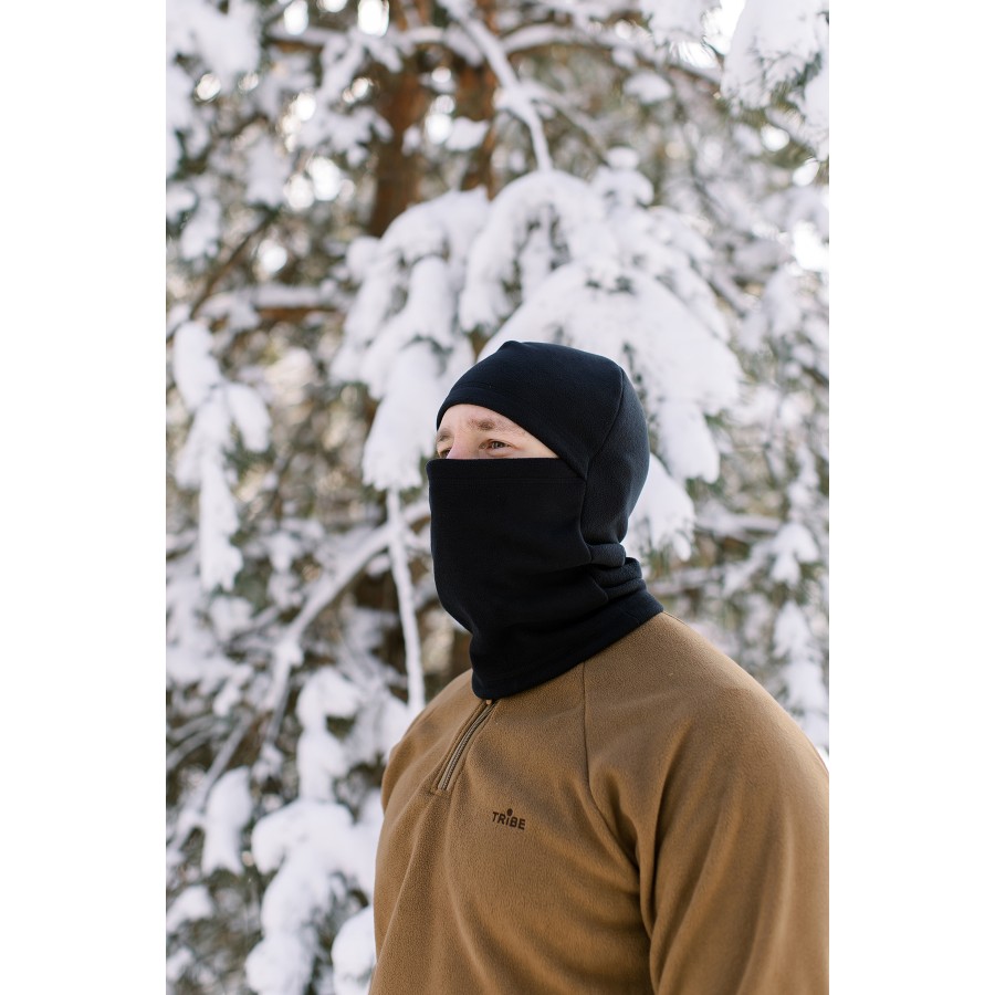 Балаклава флісова Tribe Fleece Balaclava T-KF-0021 OS, black