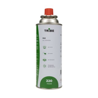 Картридж газовий Tribe цанговий 220 г T-HF-0006
