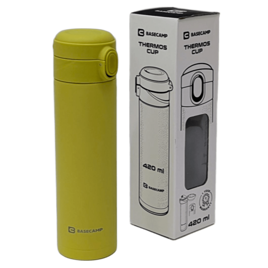 Кружка-термос Base Camp 420 мл Yellow