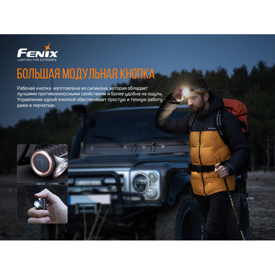 Налобний ліхтар Fenix HM50R V2.0