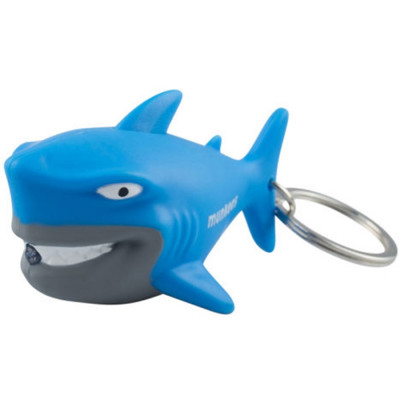 Munkees 1107 брелок ліхтарик Shark LED blue