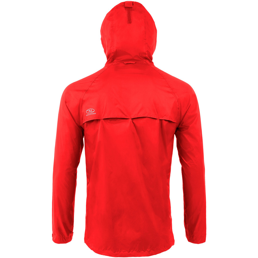 Вітрівка чоловіча Highlander Stow & Go Pack Away Rain Jacket 6000 mm Red XL (JAC077-RD-XL)