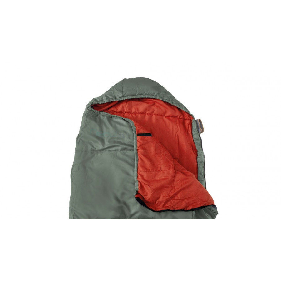 Спальний мішок Easy Camp Nebula (6/1°C), 190 см - Left Zip, Black/Grey, L