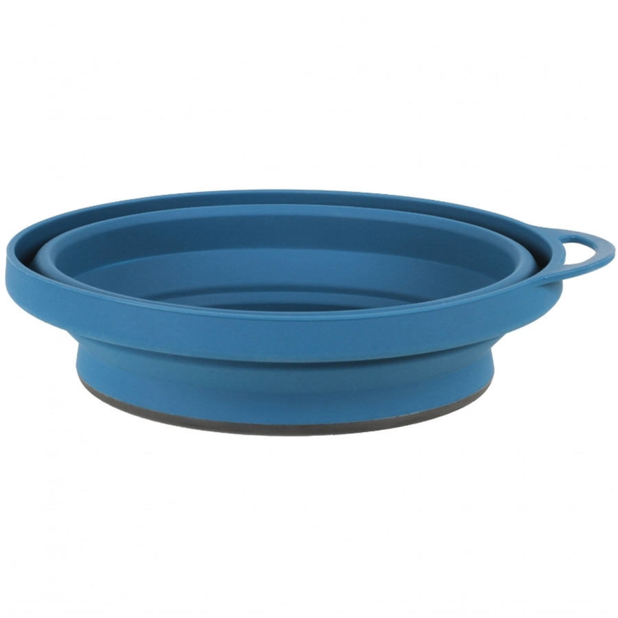 Lifeventure тарілка Silicone Ellipse Bowl navy blue