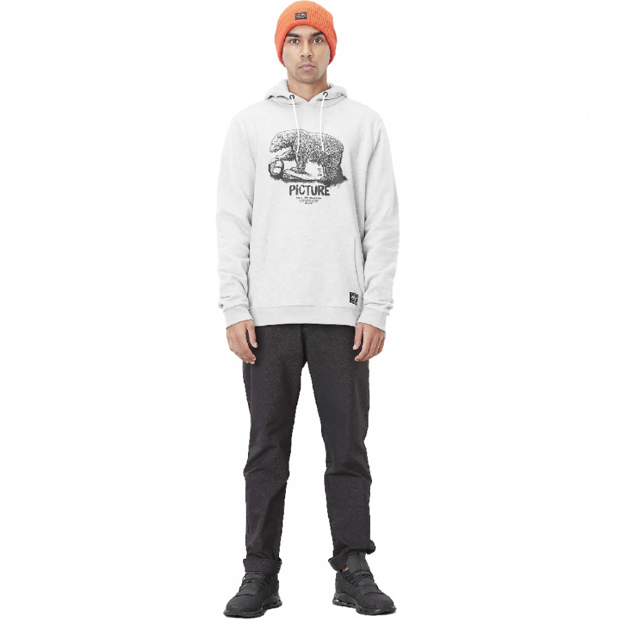 Picture Organic толстовка Bear D-S Hoody grey melange L