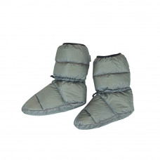 Пухові шкарпетки-чуні ROCK FRONT Hot Feet Ultralight - S - Сірий