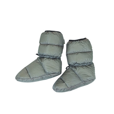 Пухові шкарпетки-чуні ROCK FRONT Hot Feet Ultralight - S - сірий