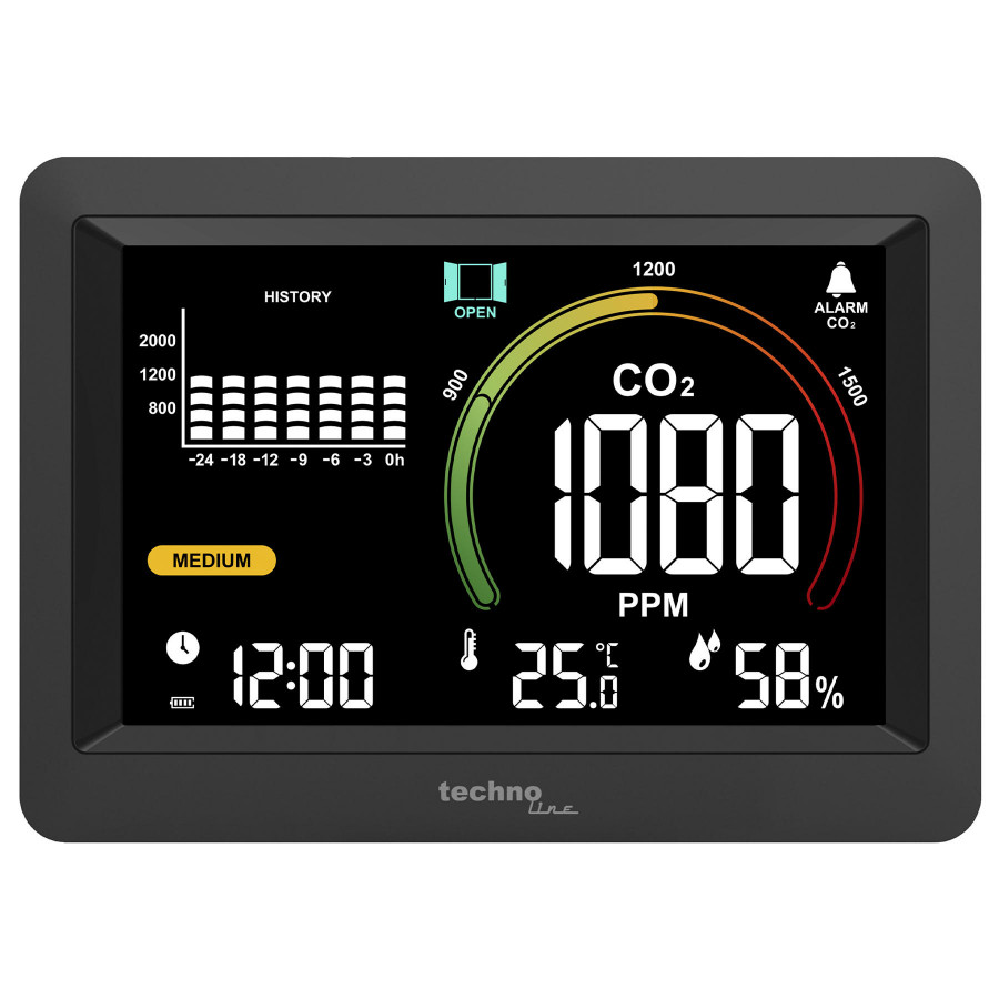 Метеостанція Technoline WL1028 Black (WL1028)