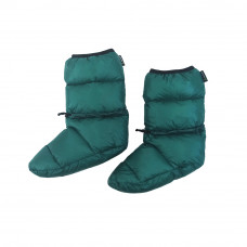 Пухові шкарпетки-чуні ROCK FRONT Hot Feet Ultralight - S - смарагдовий