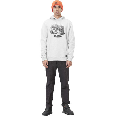 Picture Organic толстовка Bear D-S Hoody grey melange M