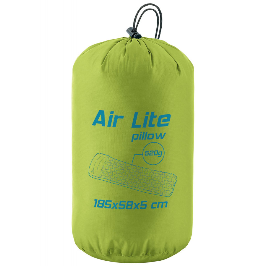 Килимок надувний з подушкою Ferrino Air Lite Pillow Mat Green (78247NVV)