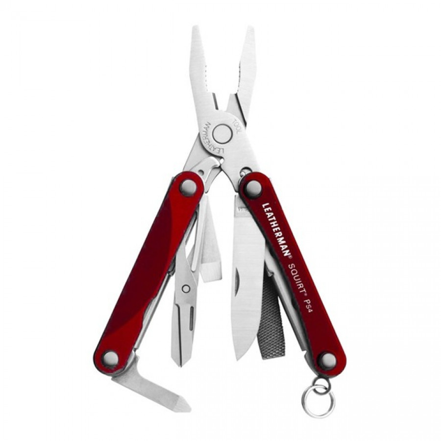 Набір LEATHERMAN Squirt PS4 red, коробка