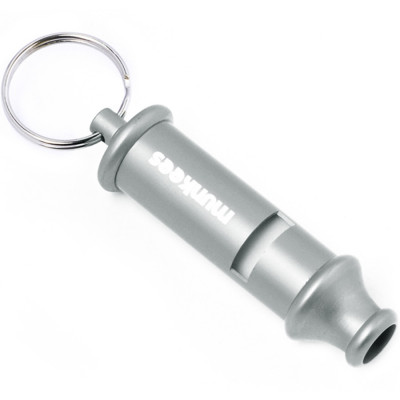 Munkees 3392 брелок-свисток Police Whistle Alu grey