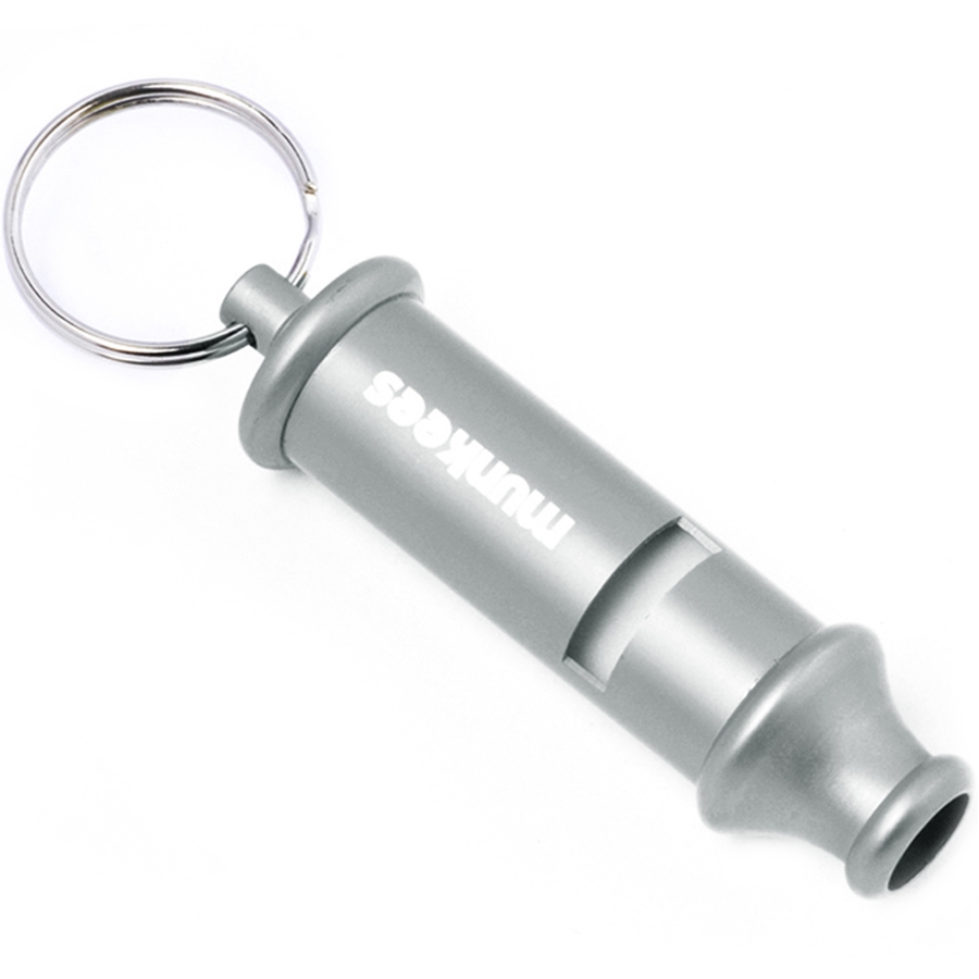 Munkees 3392 брелок-свисток Police Whistle Alu grey