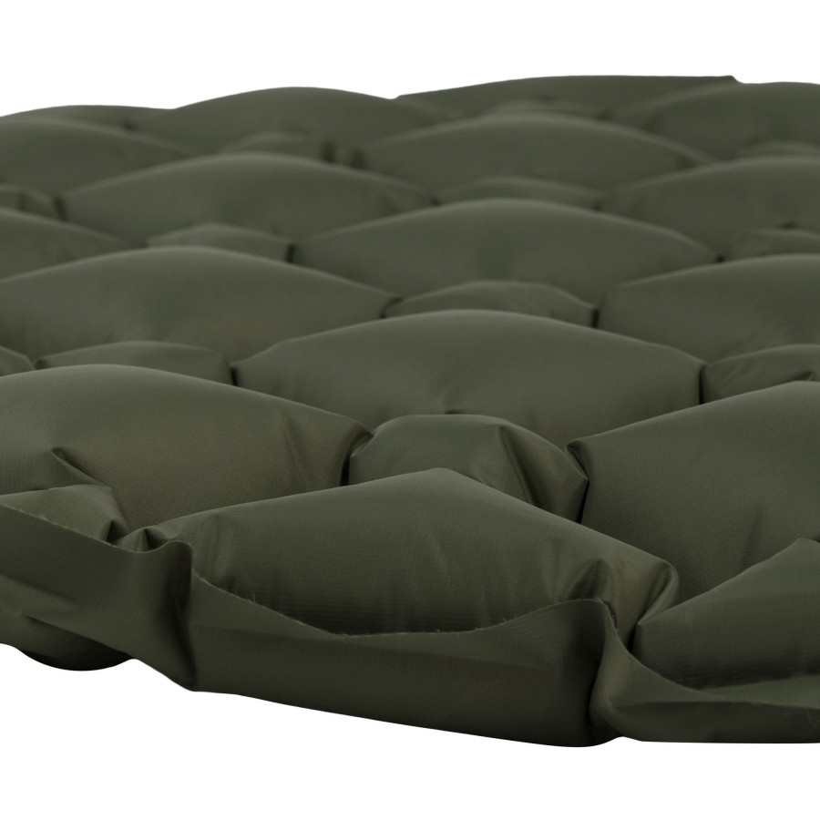 Килимок надувний Highlander Nap-Pak Inflatable Sleeping Mat PrimaLoft 5 cm Olive (AIR072-OG)