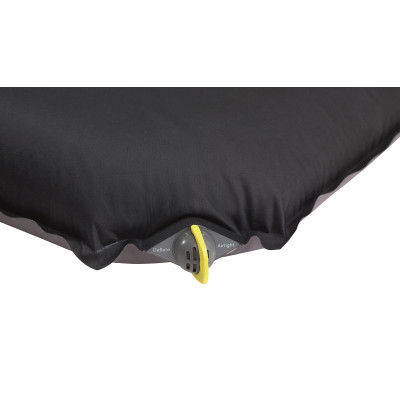 Килимок самонадувний Outwell Self-inflating Mat Sleepin Double 10 cm Black (400010)