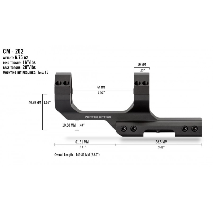 Кріплення Vortex Cantilever Mount 30mm 2