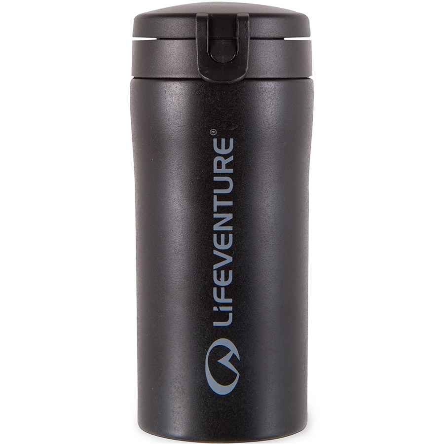 Lifeventure кухоль Flip-Top Thermal Mug black