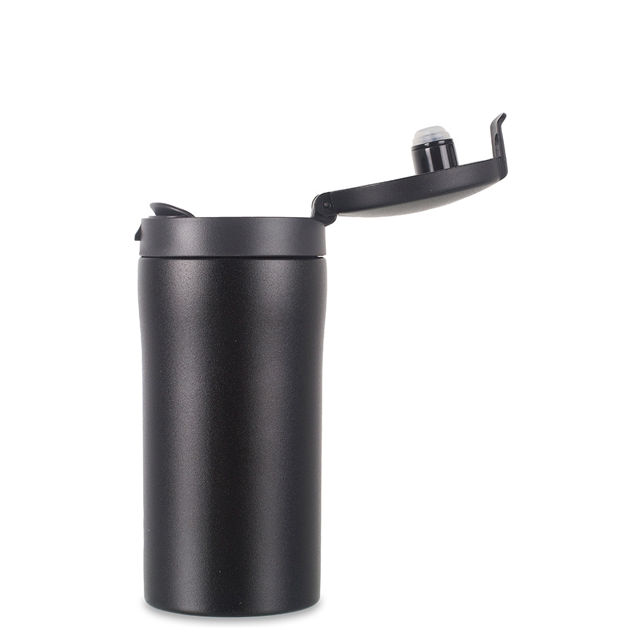 Lifeventure кухоль Flip-Top Thermal Mug black