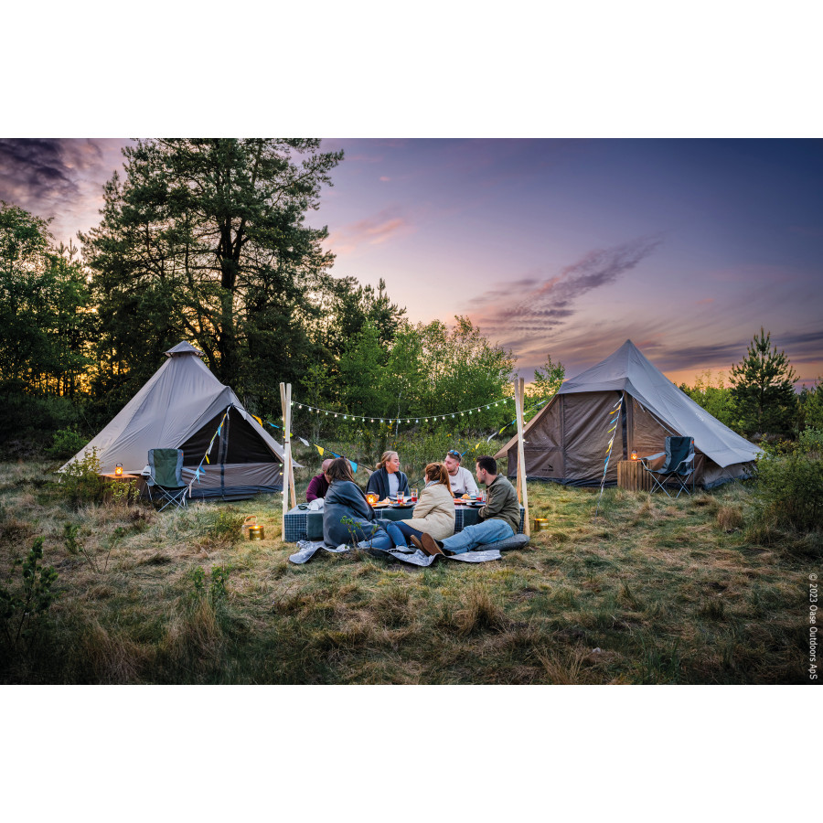 Намет десятимісний Easy Camp Moonlight Cabin Grey (120444)