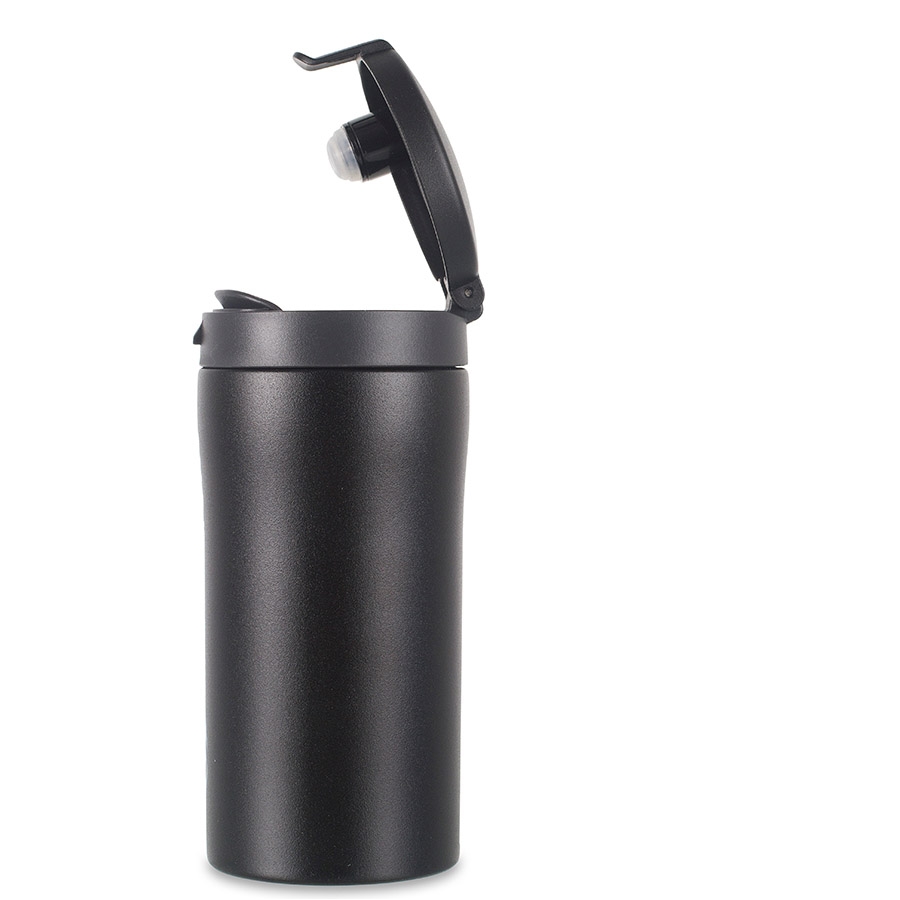 Lifeventure кухоль Flip-Top Thermal Mug black