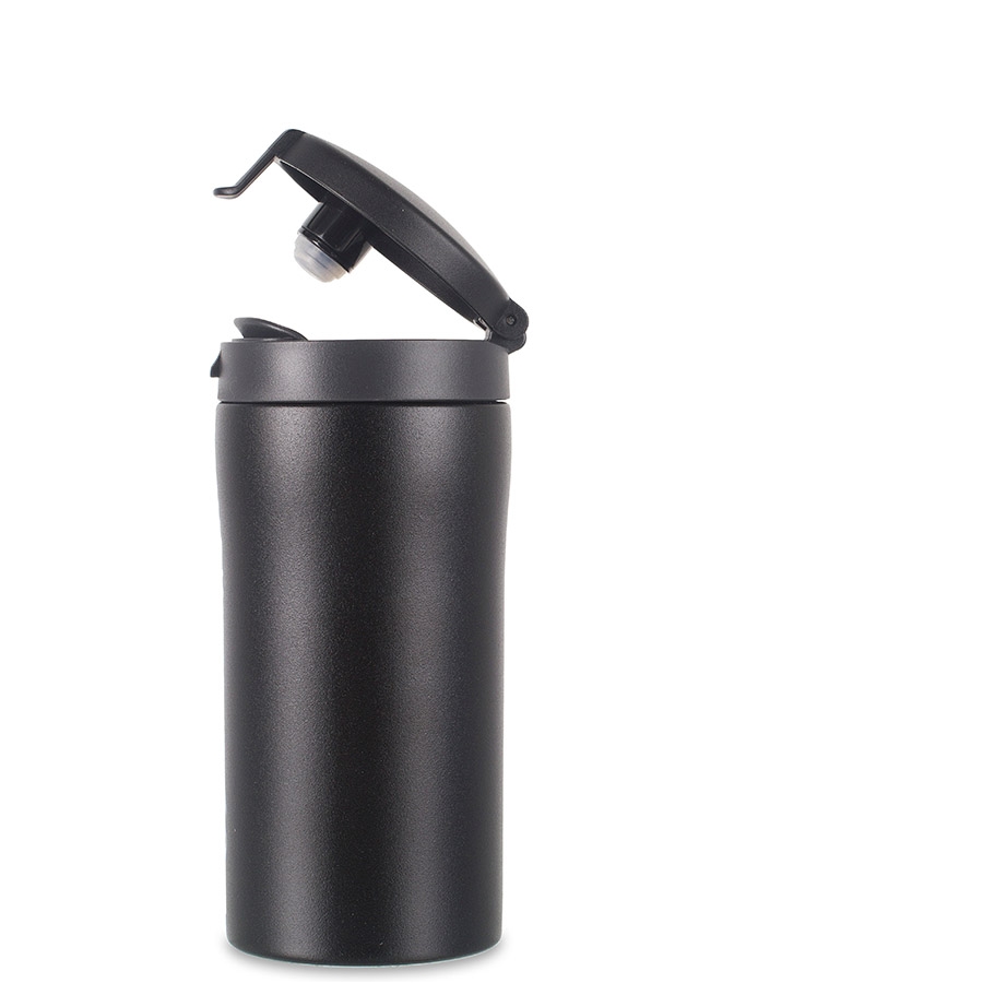 Lifeventure кухоль Flip-Top Thermal Mug black