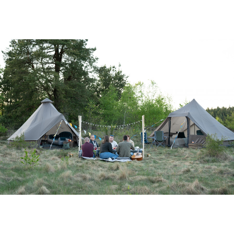 Намет десятимісний Easy Camp Moonlight Cabin Grey (120444)