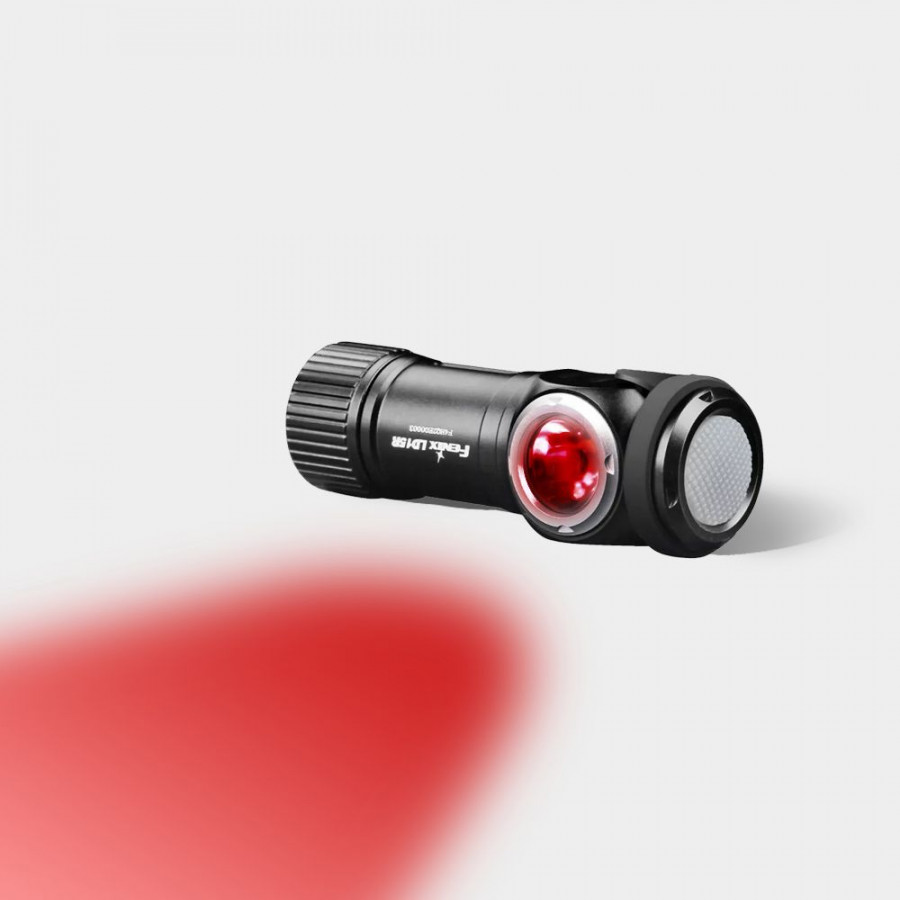 Ліхтар Fenix ​​LD15R (Cree XP-G3 + Red LED, 500 люмен, 7 режимів, 1х16340, USB), комплект