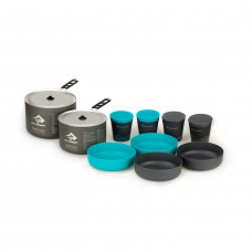 Набір посуду Alpha Cookset 4.2 Pacific Blue/Grey від Sea to Summit (STS APOTACKSET4.2)