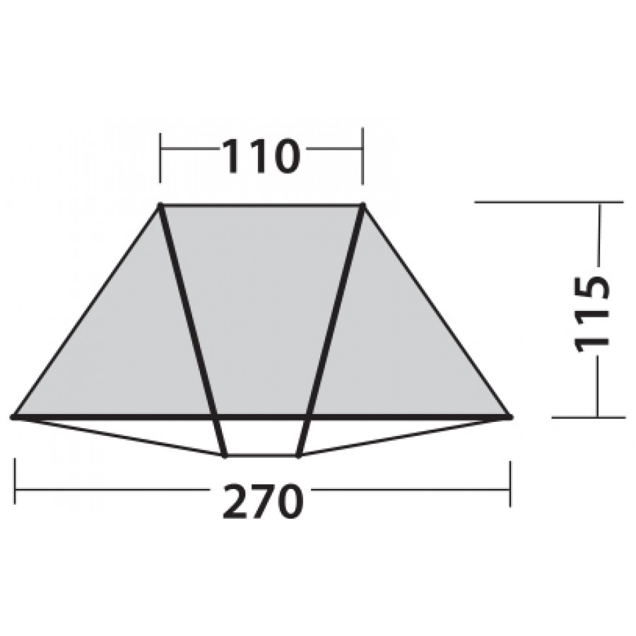 Намет пляжний Easy Camp Beach Grey/Sand (120429)