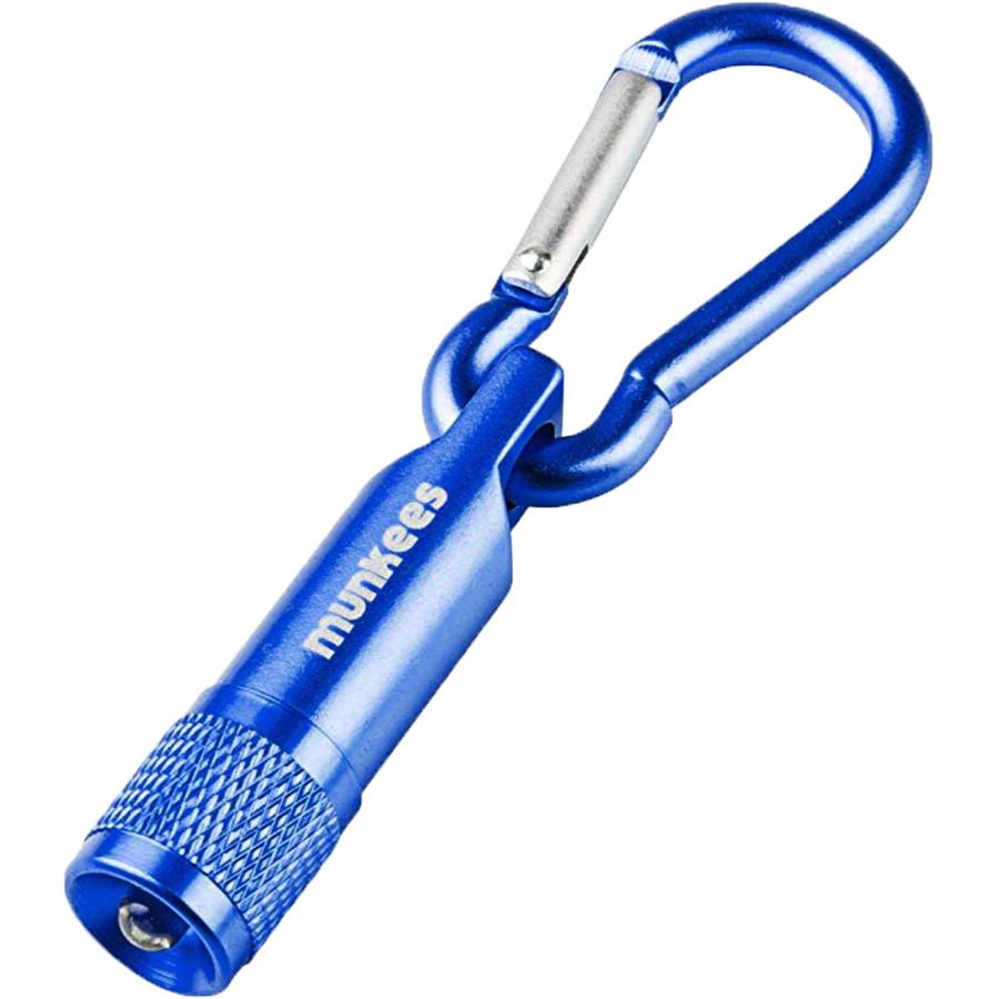 Munkees 1076 брелок ліхтарик LED with Carabiner dark blue