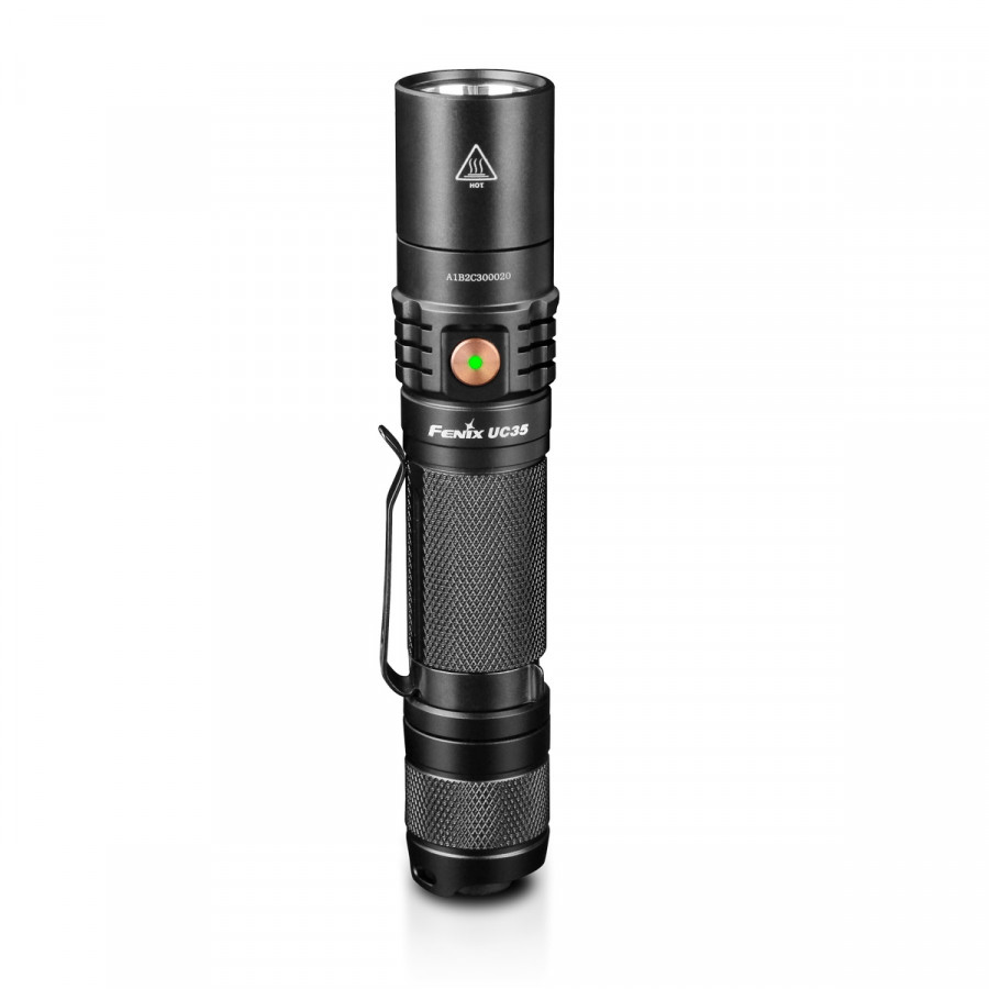 Ліхтар Fenix ​​UC35 V2.0 (Cree XP-L HI V3, 1000 люмен, 6 режимів, 1x18650), комплект