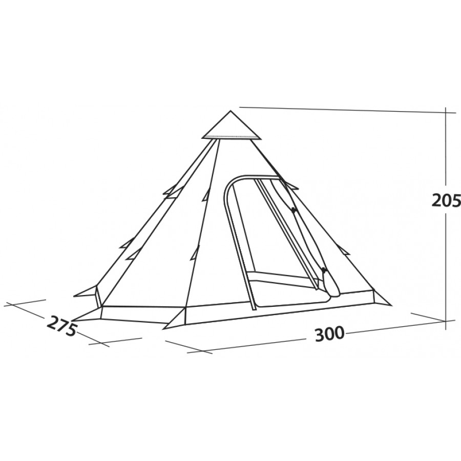 Намет чотиримісний Easy Camp Bolide 400 Rustic Green (120405)