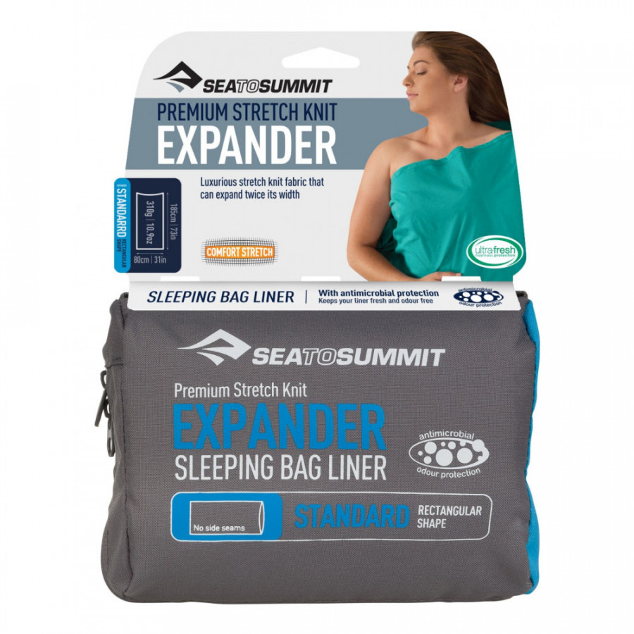 Вкладиш в спальник Expander Liner Standard, 185 см, Navy Blue від Sea to Summit