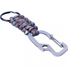 Munkees 6462 брелок Multi-Function Paracord grey