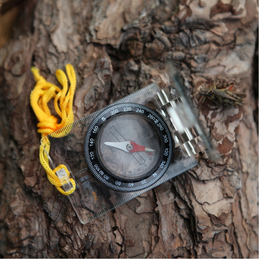 AceCamp компас Foldable Map Compass With Mirror