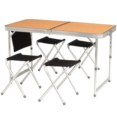 Стіл зі стільцями Easy Camp Belfort Picnic Table Brown (540016)