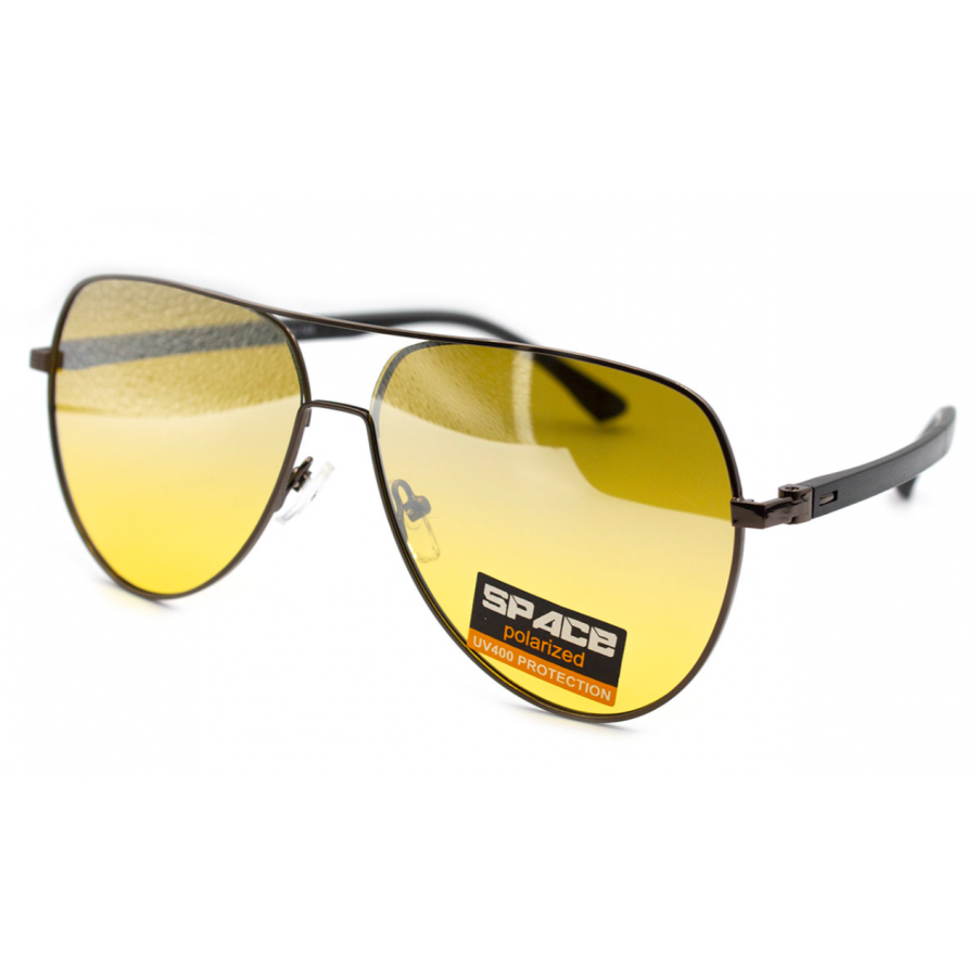 Желтые очки с поляризацией Space SPC50122-C2-9 polarized (yellow-mirror gradient)