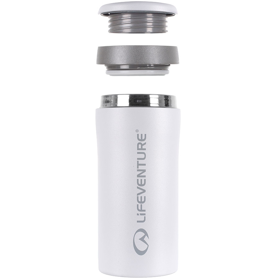 Термочашка Lifeventure Thermal Mug light grey matt