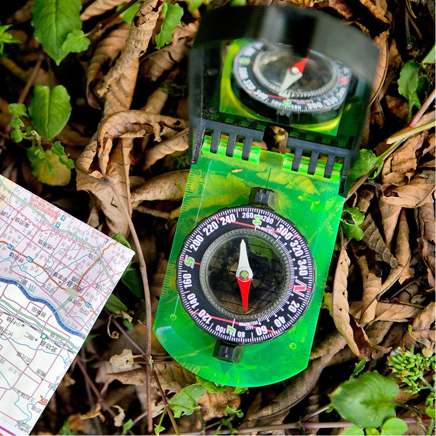 AceCamp компас Folding Map Compass With Mirror