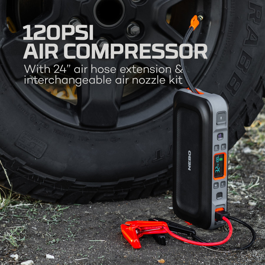 Стартовий пристрій Nebo Assist Air Jump Starter