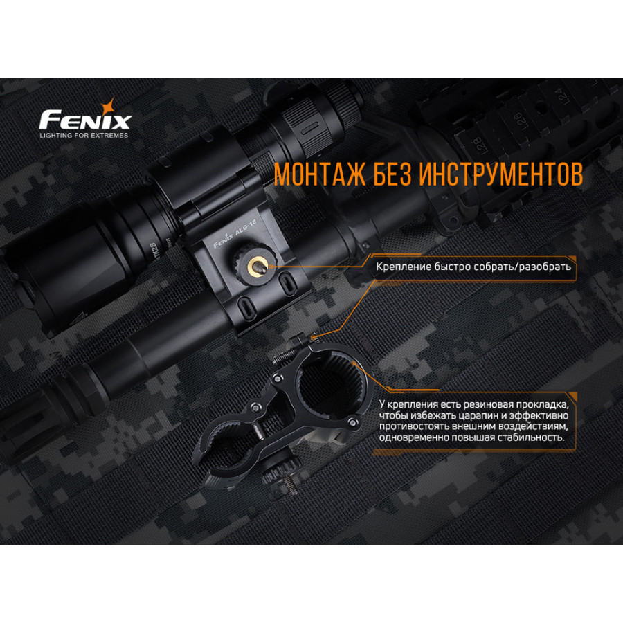 Кріплення на зброю для ліхтарів Fenix ALG-18