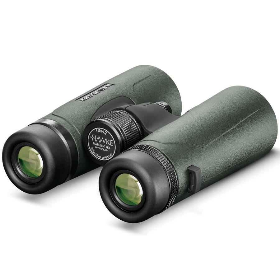 Бінокль Hawke Nature Trek 10x42 Top Hinge Green (35103)