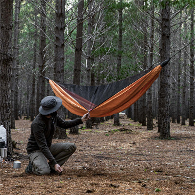 Гамак одномісний із маскитною сіткою та тентом Naturehike Shelter camping NH20ZP092, 75D