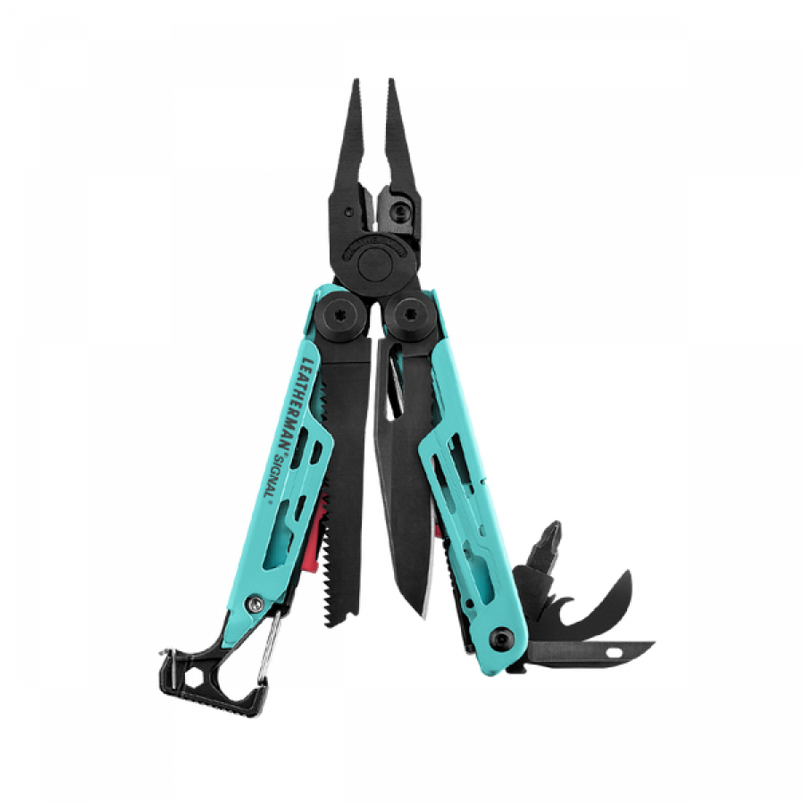 Мультитул LEATHERMAN SIGNAL AQUA, синтетичний чохол, картонна коробка