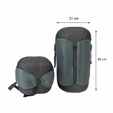 Компресійний мішок ROCK FRONT Compact - XXL - 46 × 21 см, сірий