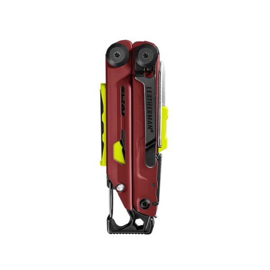 Мультитул LEATHERMAN SIGNAL CRIMSON, синтетичний чохол, картонна коробка