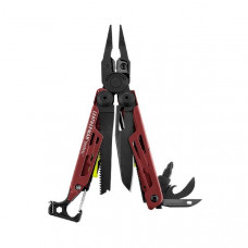 Мультитул LEATHERMAN SIGNAL CRIMSON, синтетичний чохол, картонна коробка